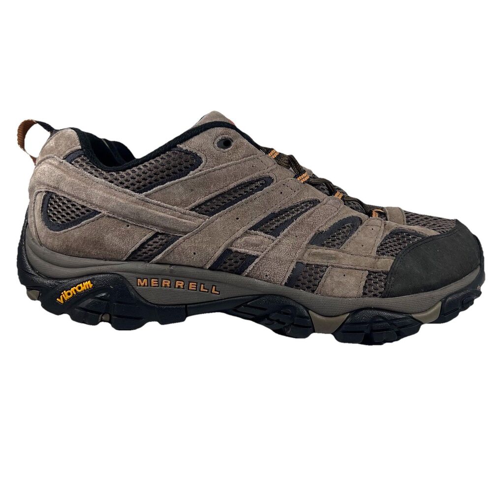 Merrell Moab 2 Vent Low Lace Up Hiking Shoes Boots Vibram Men's Size 14 Wide